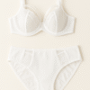 Soutien-gorge et culotte blanches - AGIS LINGERIE