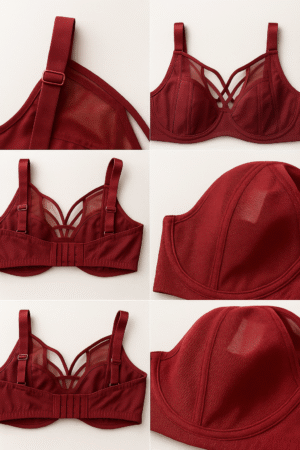 soutien gorge rouge - AGIS LINGERIE